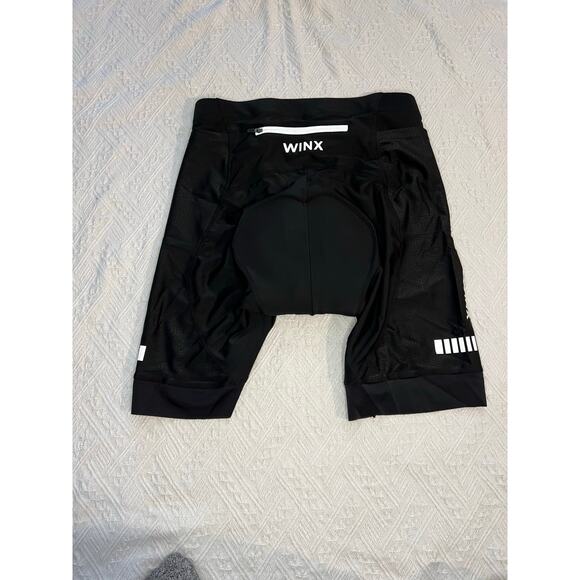 WINX Luxe Biking Shorts in Black, size L, Cycling Performance Pocket Anti Chaf - Picture 8 of 13